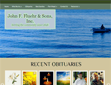 Tablet Screenshot of jffluehrandsons.com